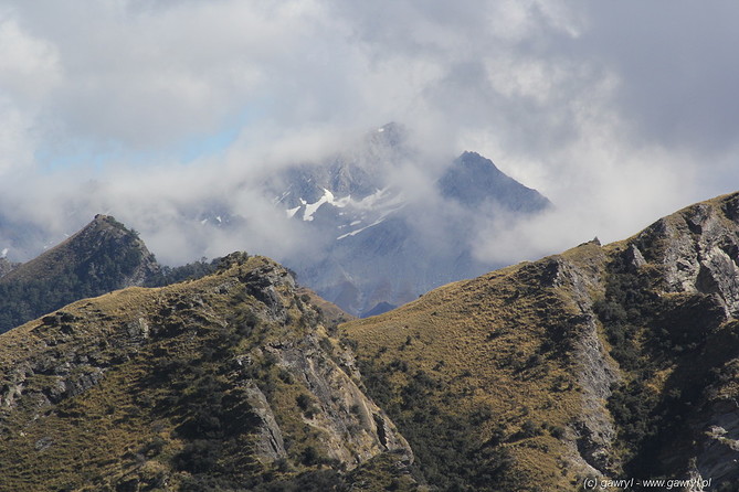 New Zealand - bike trip towards Moke Lake