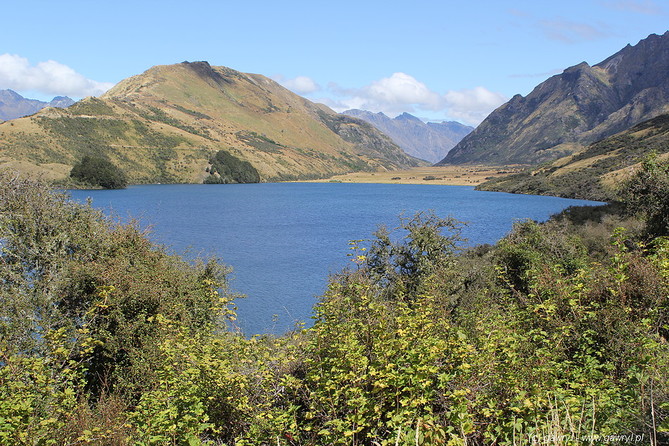 New Zealand - bike trip, Moke Lake